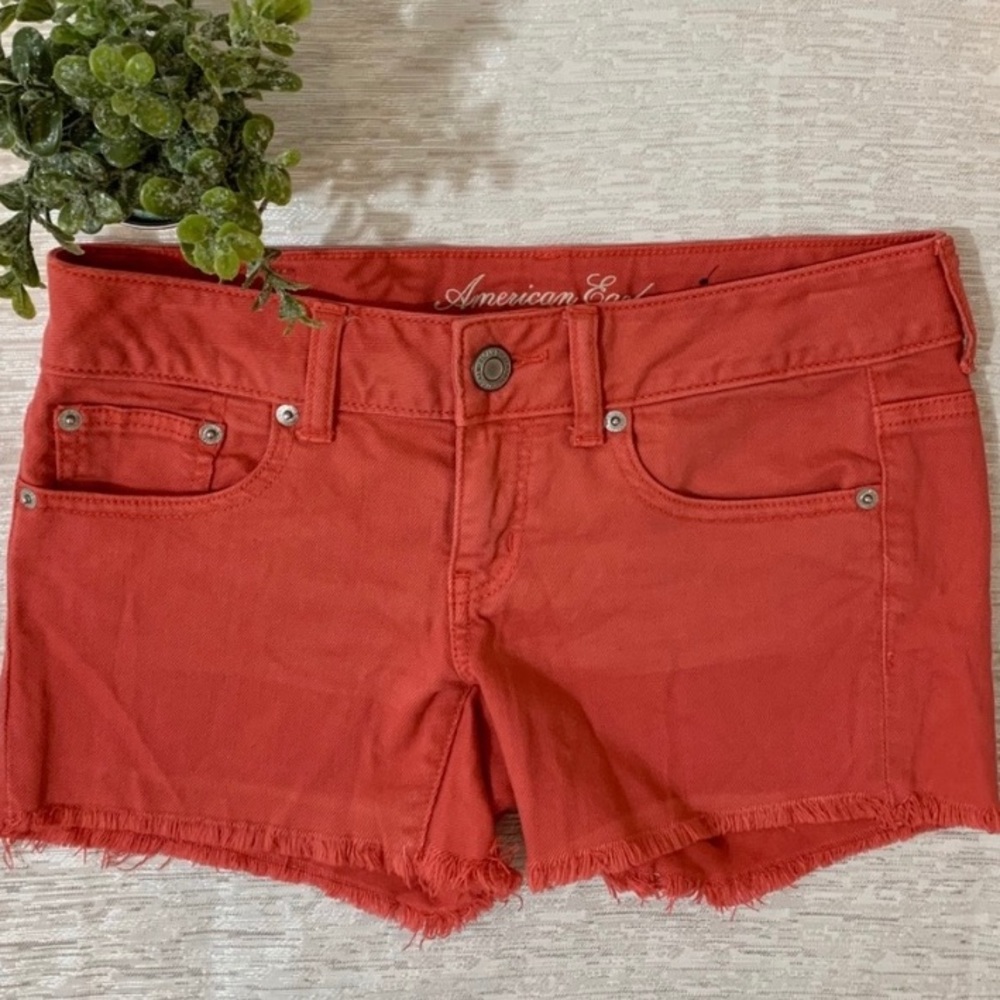 American Eagle Coral Stretch shorts
